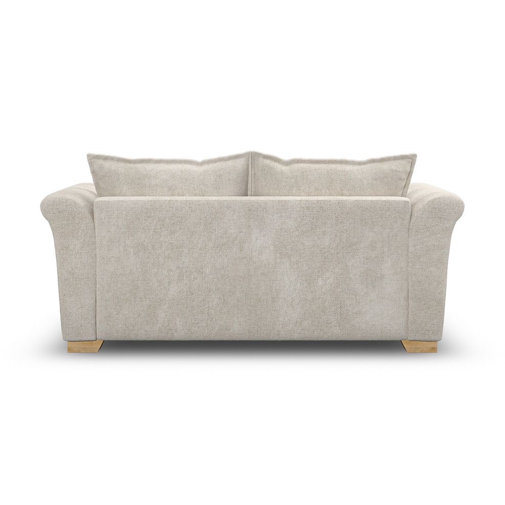 Milldale 3 Seater Sofa in Milo Cream Fabric with Linen Scatters 4