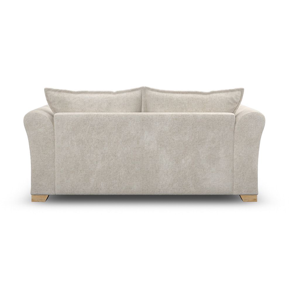 Milldale 3 Seater Sofa in Milo Cream Fabric with Linen Scatters 6