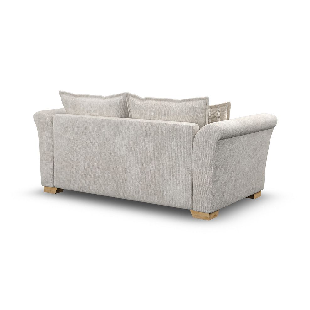 Milldale 3 Seater Sofa in  Milo Ivory Fabric with Linen Scatters 3