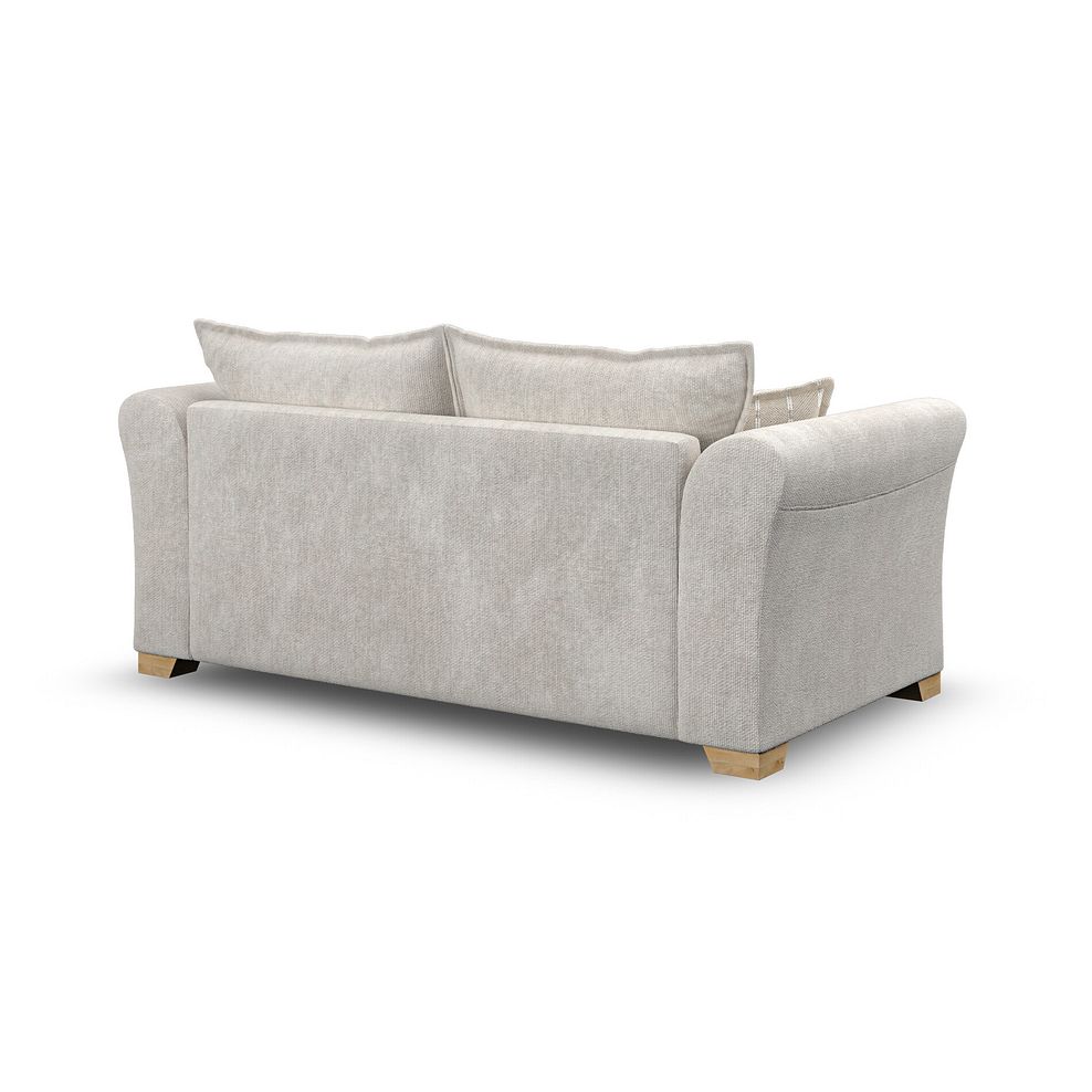 Milldale 3 Seater Sofa in  Milo Ivory Fabric with Linen Scatters 5