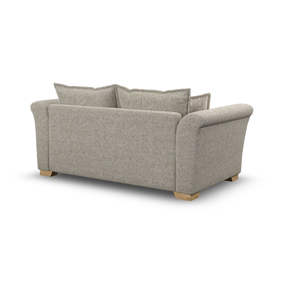 Milldale 3 Seater Sofa in Milo Mink Fabric with Linen Scatters 3