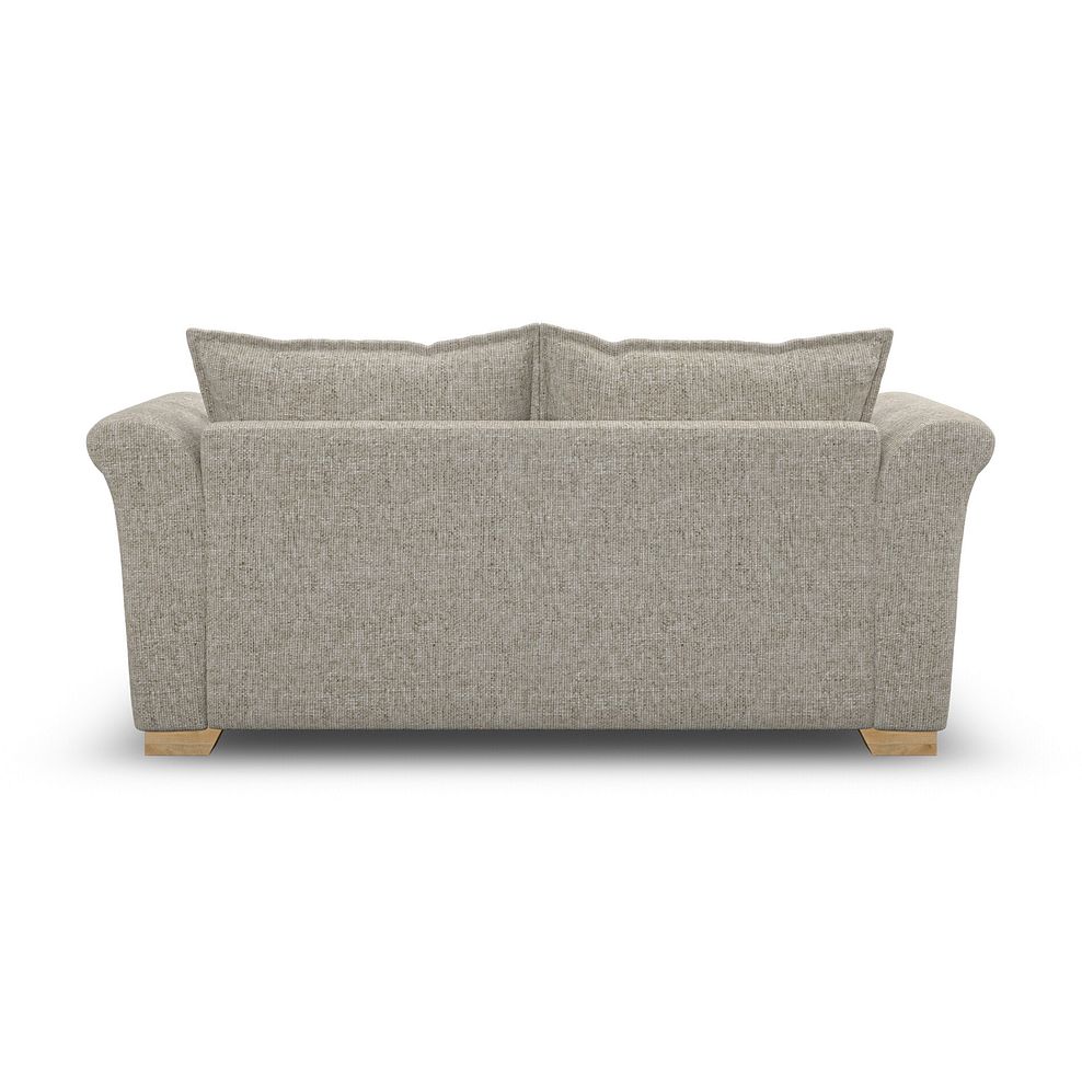 Milldale 3 Seater Sofa in Milo Mink Fabric with Linen Scatters 4