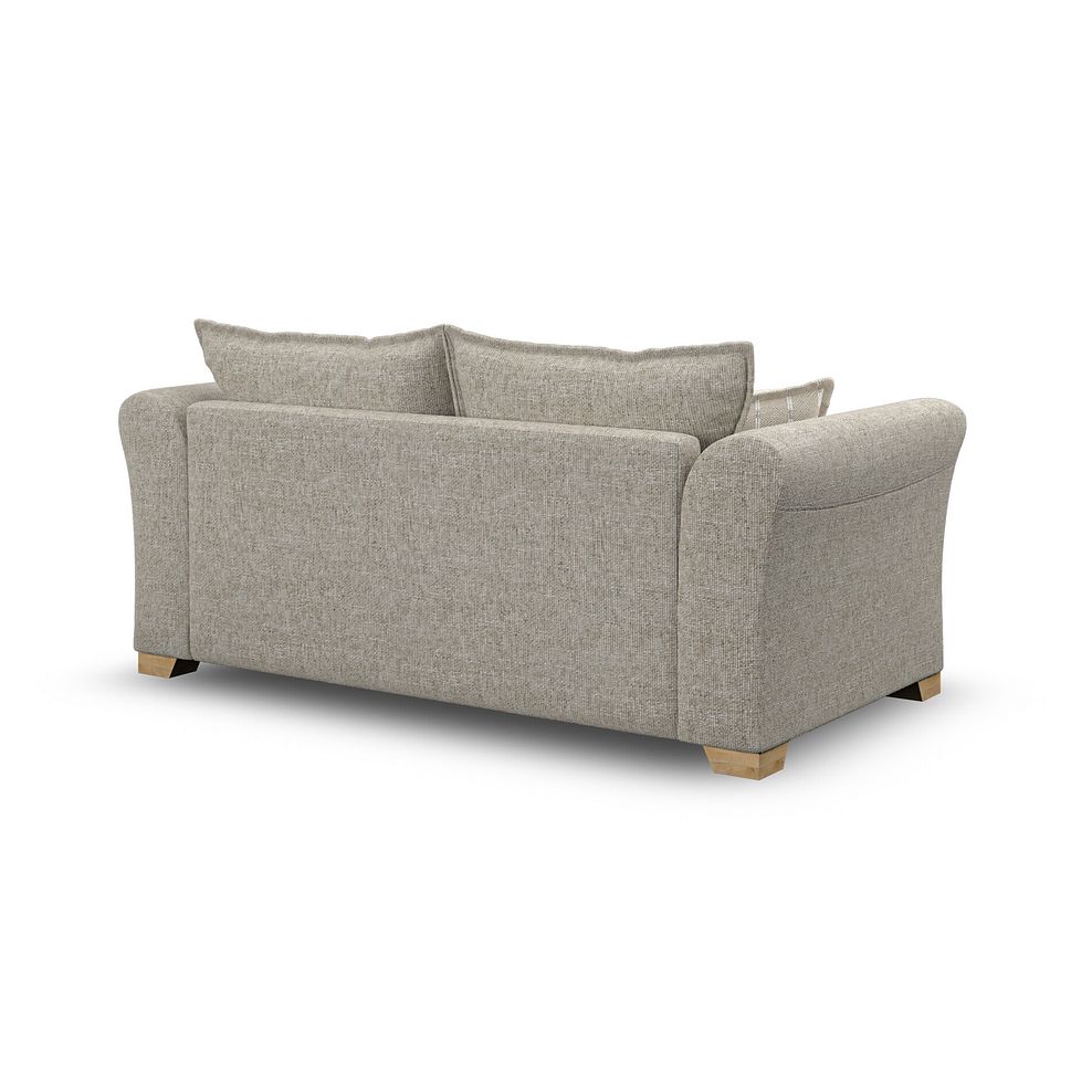 Milldale 3 Seater Sofa in Milo Mink Fabric with Linen Scatters 5