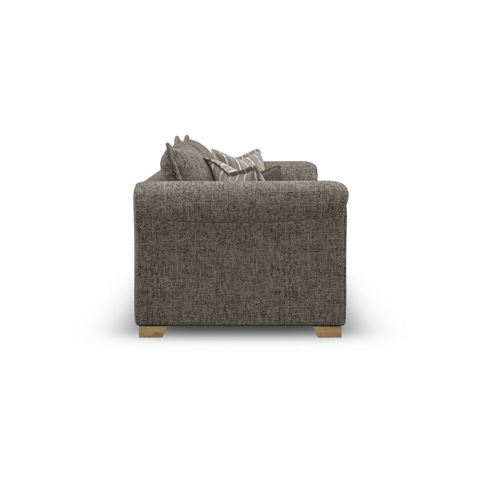 Milldale 3 Seater Sofa in  Milo Mocha Fabric with Earth Scatters 7
