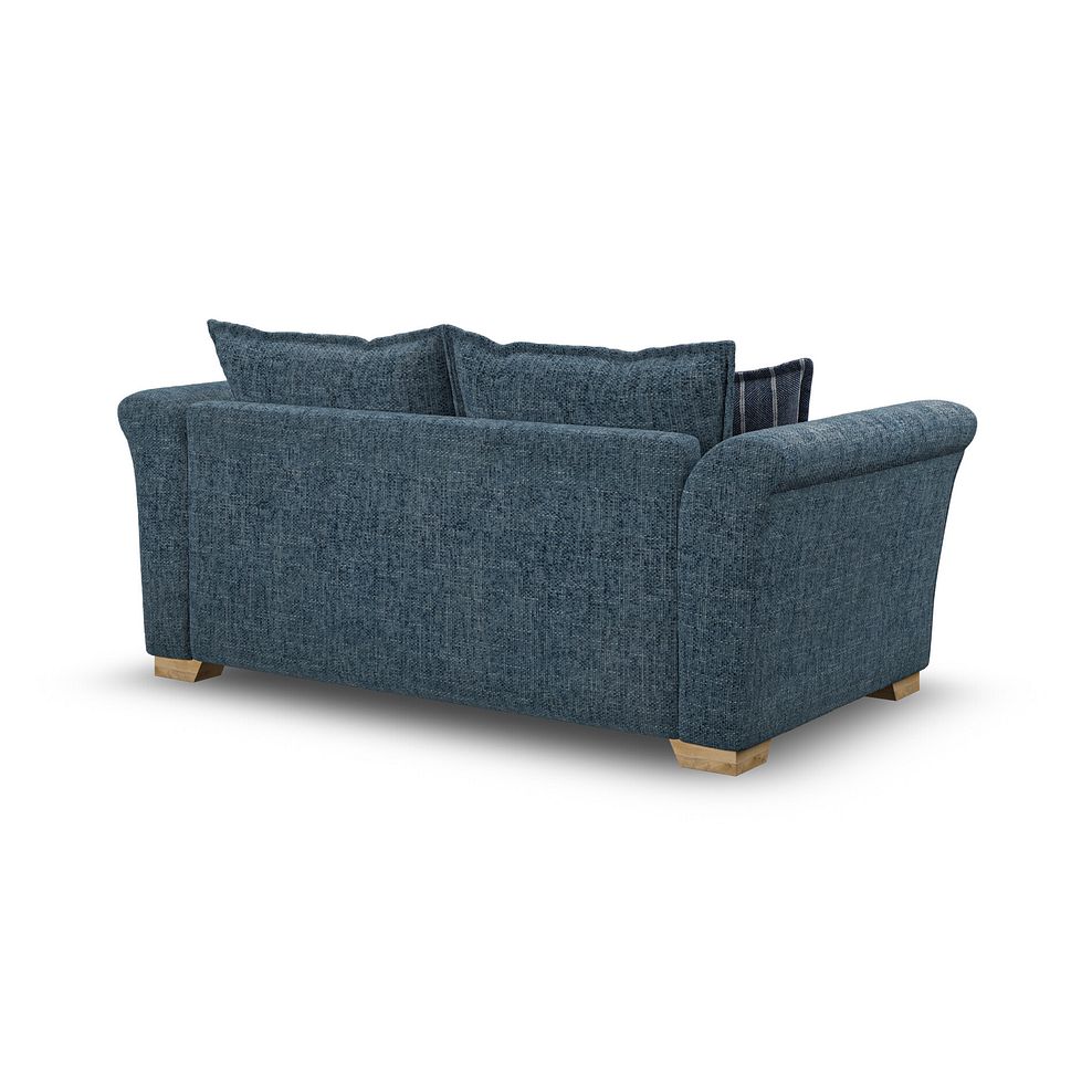 Milldale 3 Seater Sofa in  Milo Navy Fabric with Navy Scatters 3