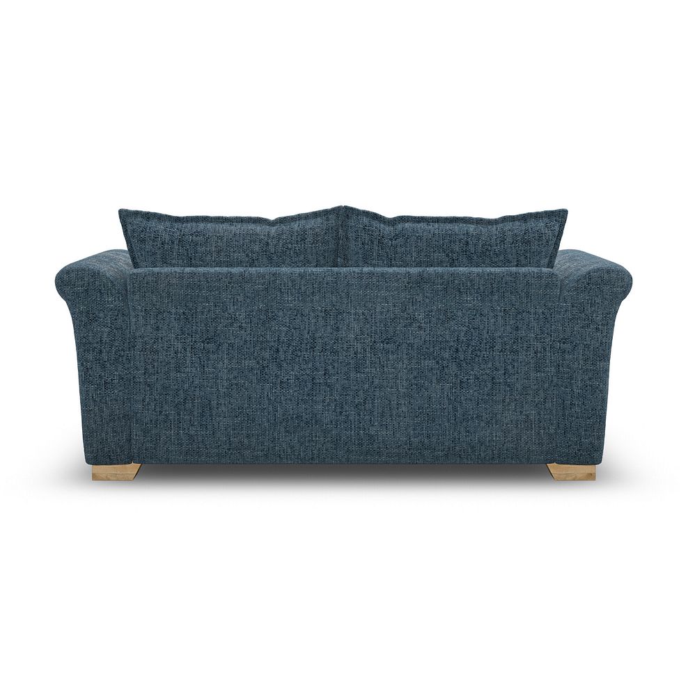Milldale 3 Seater Sofa in  Milo Navy Fabric with Navy Scatters 4