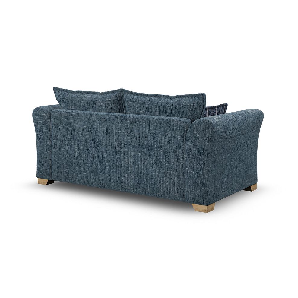 Milldale 3 Seater Sofa in  Milo Navy Fabric with Navy Scatters 5