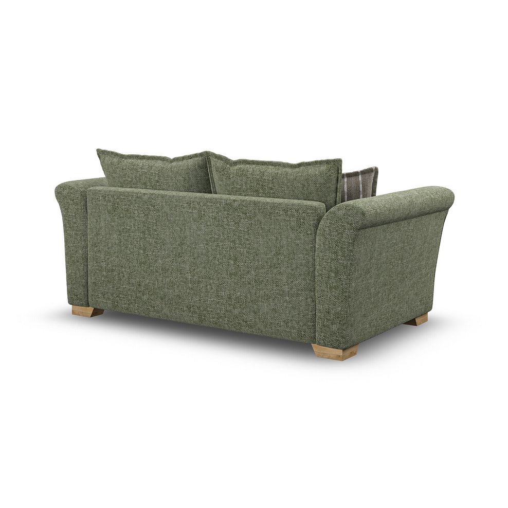 Milldale 3 Seater Sofa in Milo Olive Fabric with Earth Scatters 3