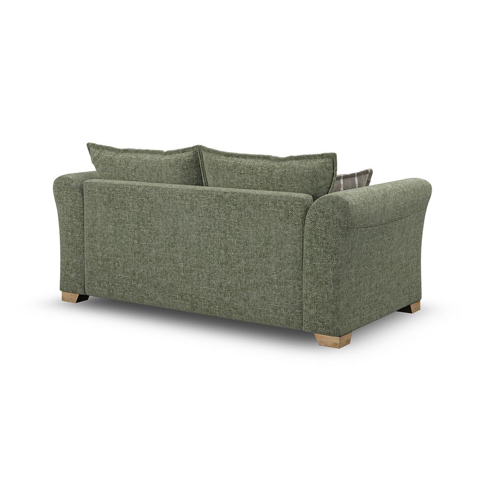 Milldale 3 Seater Sofa in Milo Olive Fabric with Earth Scatters 5
