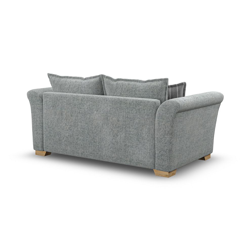 Milldale 3 Seater Sofa in Milo Pewter Fabric with Grey Scatters 3