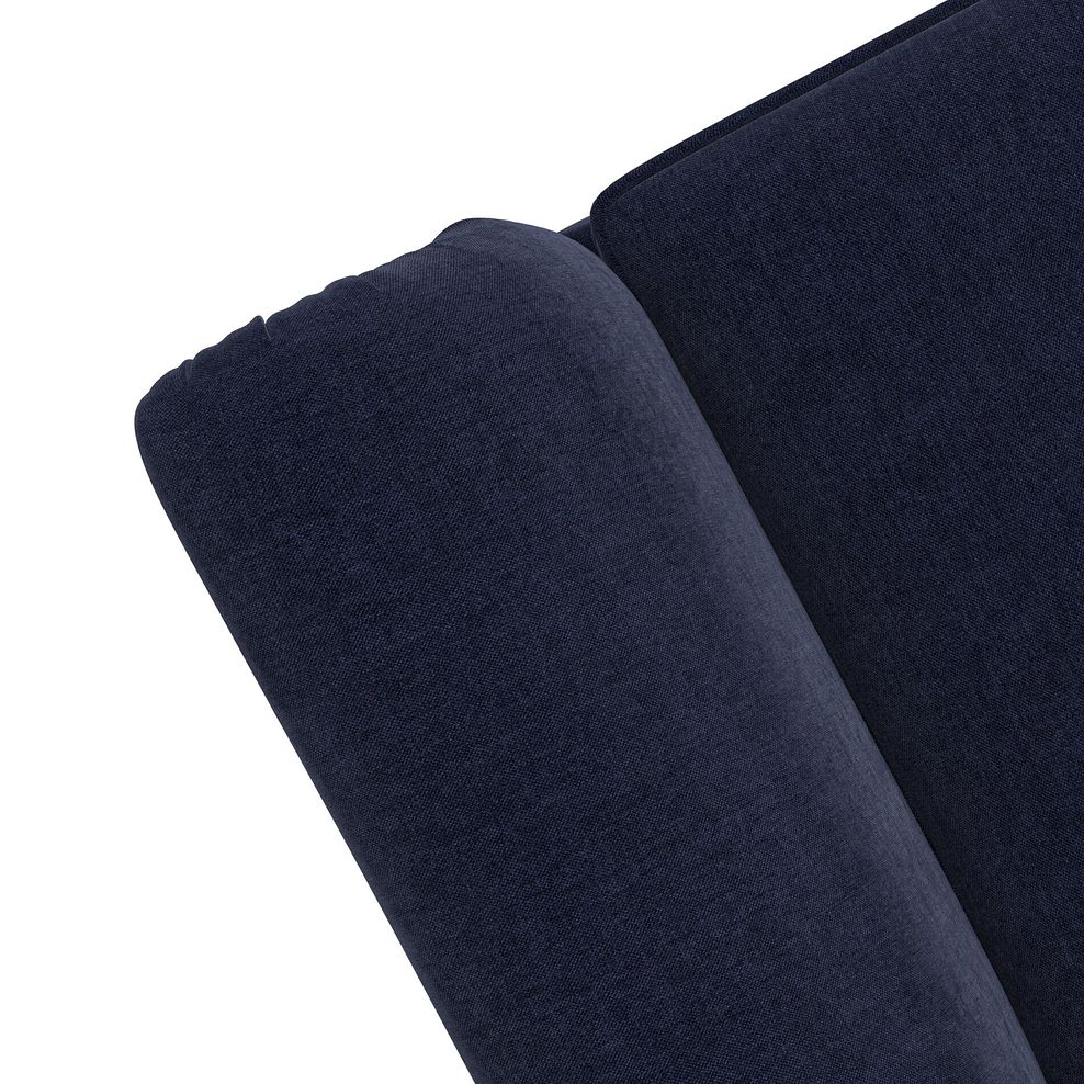 Milldale 4 Seater Pillow Back Sofa in Garda Atomic Fabric with Navy Scatters 10