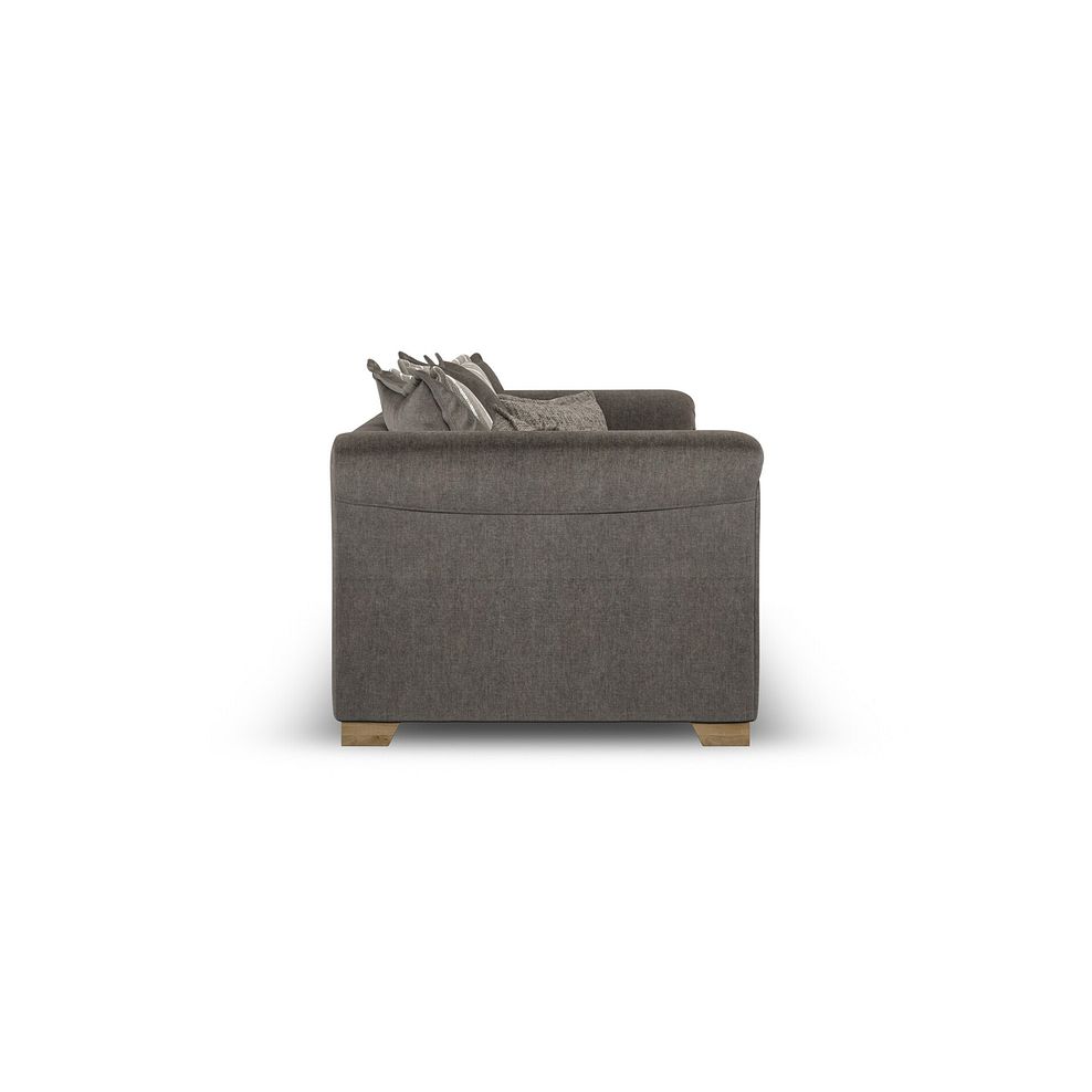 Milldale 4 Seater Pillow Back Sofa in Garda Moody Fabric with Earth Scatters 7