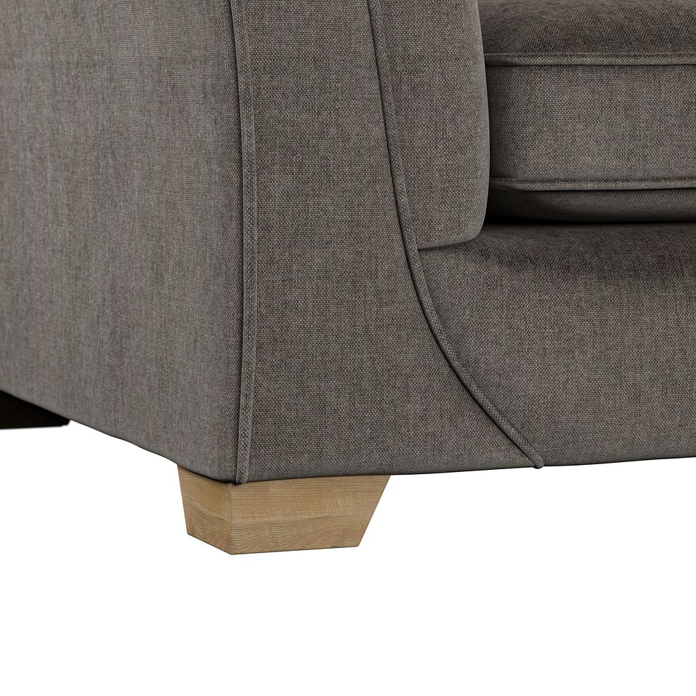 Milldale 4 Seater Pillow Back Sofa in Garda Moody Fabric with Earth Scatters 11