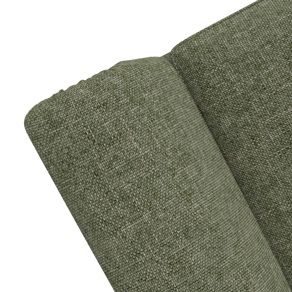 Milldale 4 Seater Pillow Back Sofa in Milo Olive Fabric with Earth Scatters 9