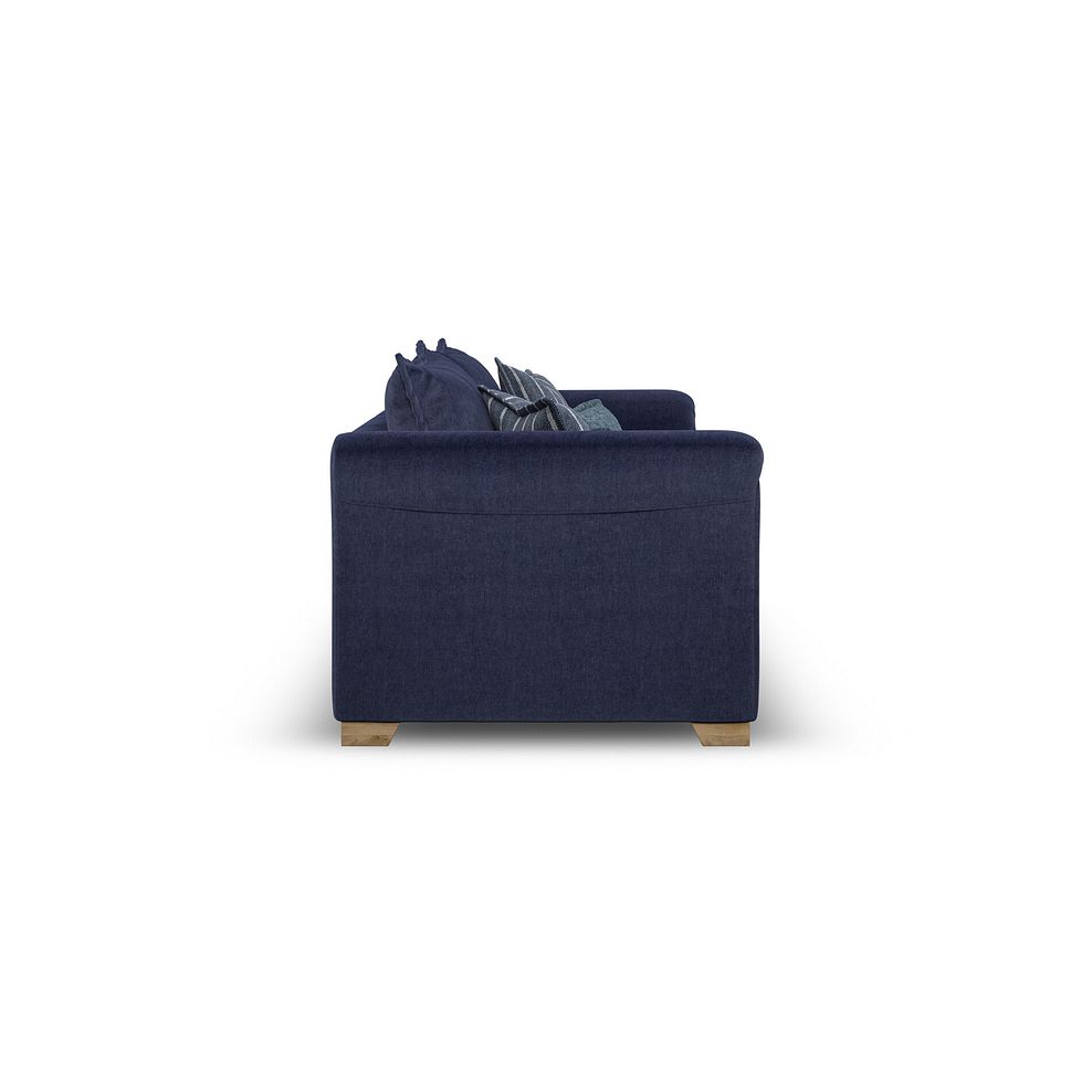 Milldale 4 Seater Sofa in Garda Atomic Fabric with Navy Scatters 7