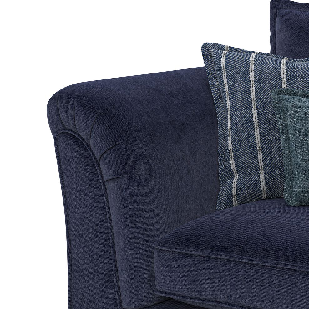 Milldale 4 Seater Sofa in Garda Atomic Fabric with Navy Scatters 9