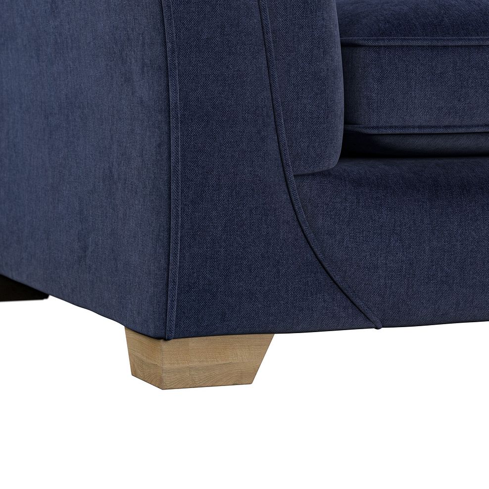 Milldale 4 Seater Sofa in Garda Atomic Fabric with Navy Scatters 11