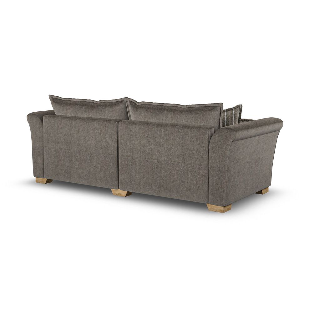 Milldale 4 Seater Sofa in Garda Moody Fabric with Earth Scatters 3