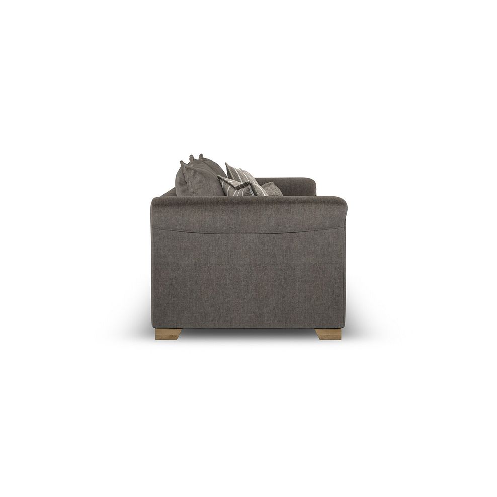Milldale 4 Seater Sofa in Garda Moody Fabric with Earth Scatters 7