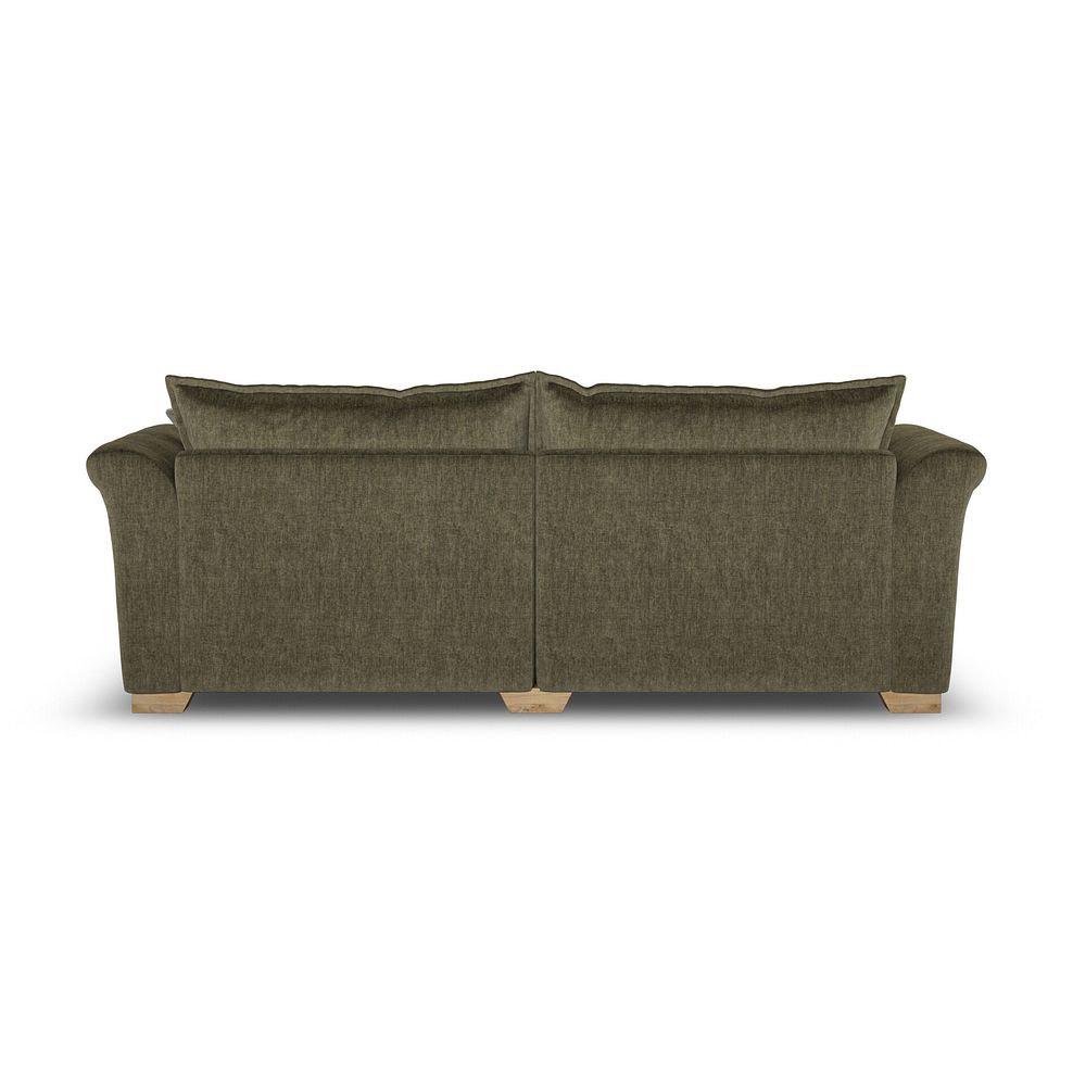 Milldale 4 Seater Sofa in Garda Seaweed Fabric with Earth Scatters 4