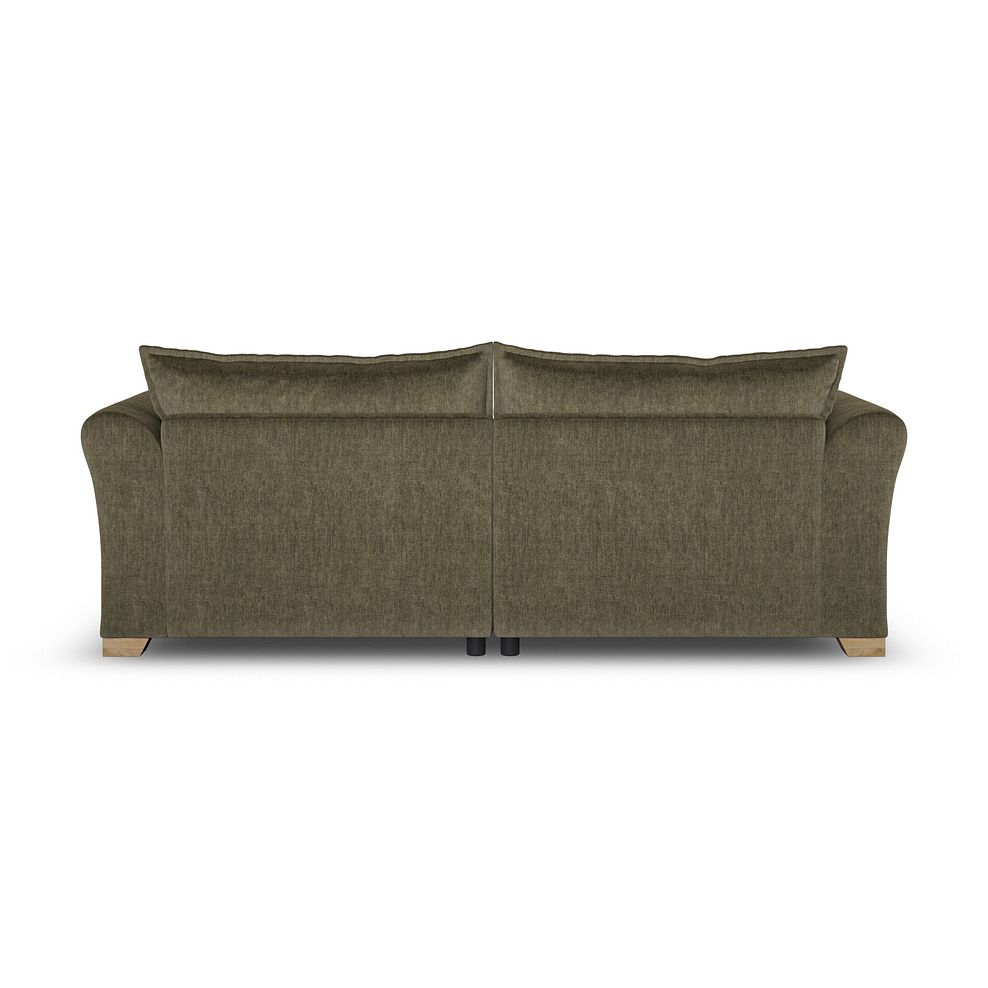 Milldale 4 Seater Sofa in Garda Seaweed Fabric with Earth Scatters 6