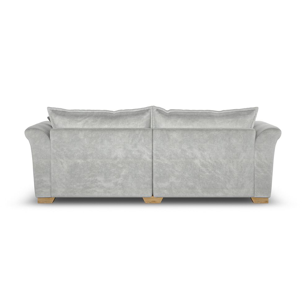 Milldale 4 Seater Sofa in Garda Showers Fabric with Grey Scatters 4