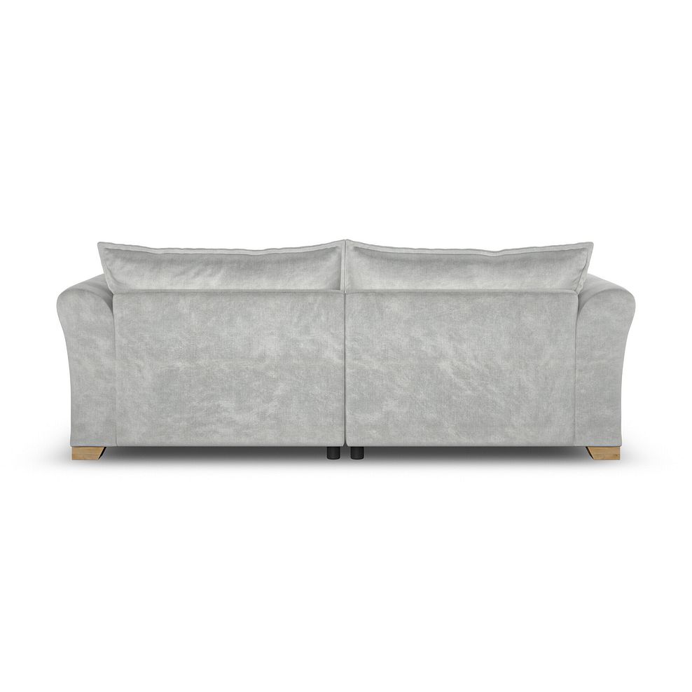 Milldale 4 Seater Sofa in Garda Showers Fabric with Grey Scatters 6