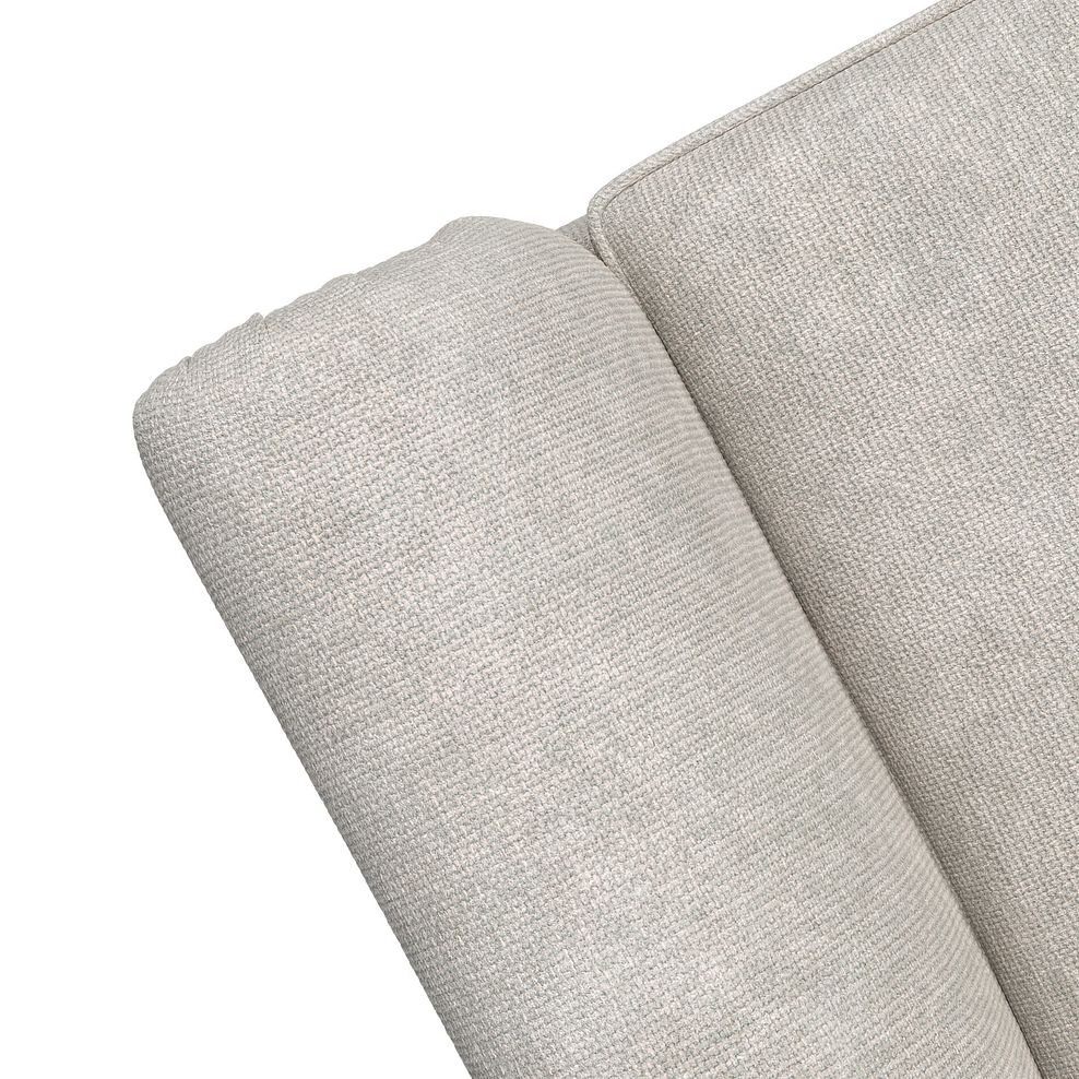 Milldale 4 Seater Sofa in  Milo Ivory Fabric with Linen Scatters 10