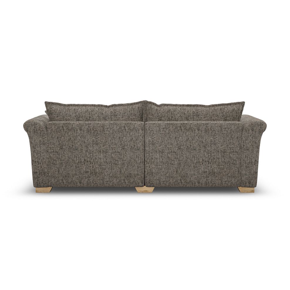 Milldale 4 Seater Sofa in  Milo Mocha Fabric with Earth Scatters 4