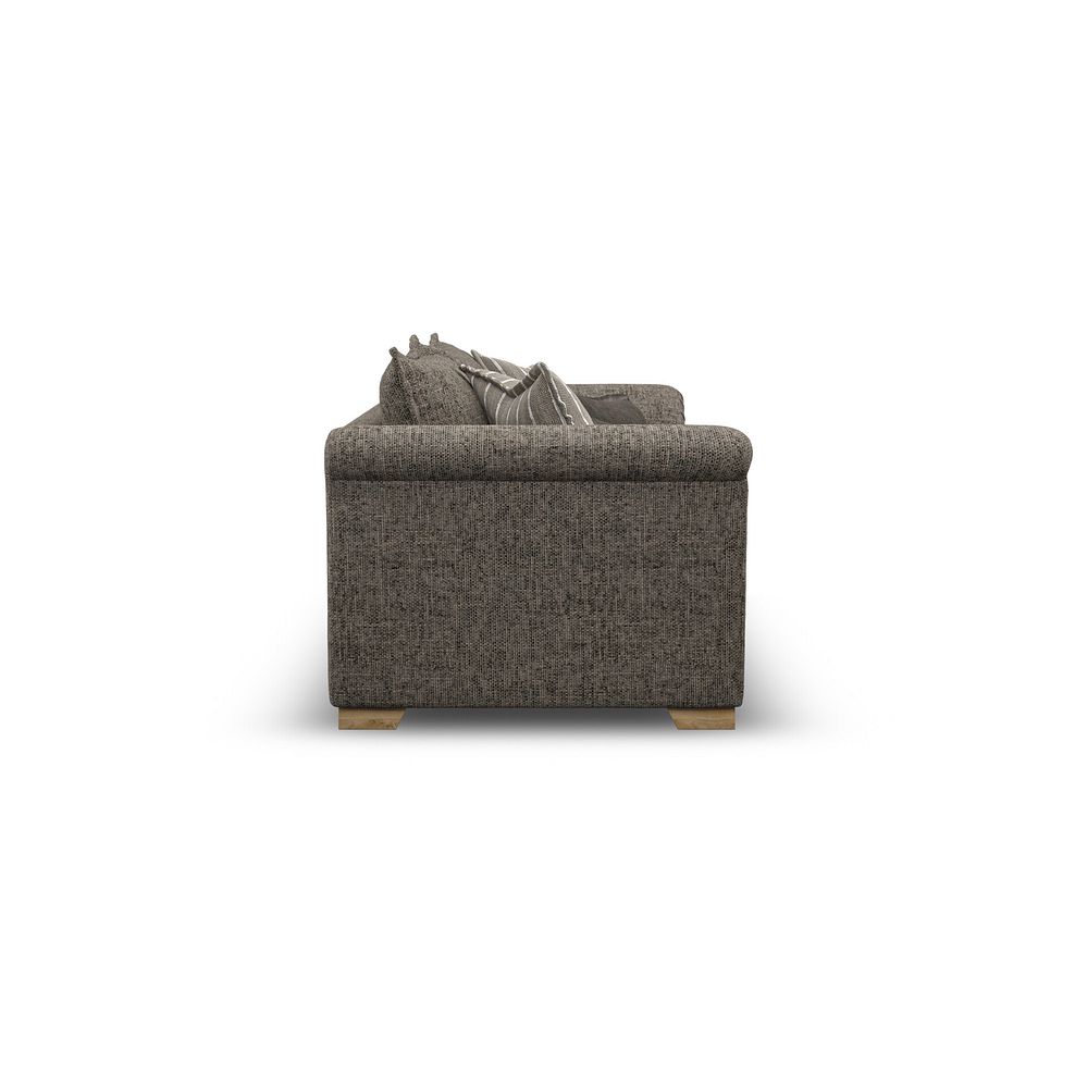 Milldale 4 Seater Sofa in  Milo Mocha Fabric with Earth Scatters 5