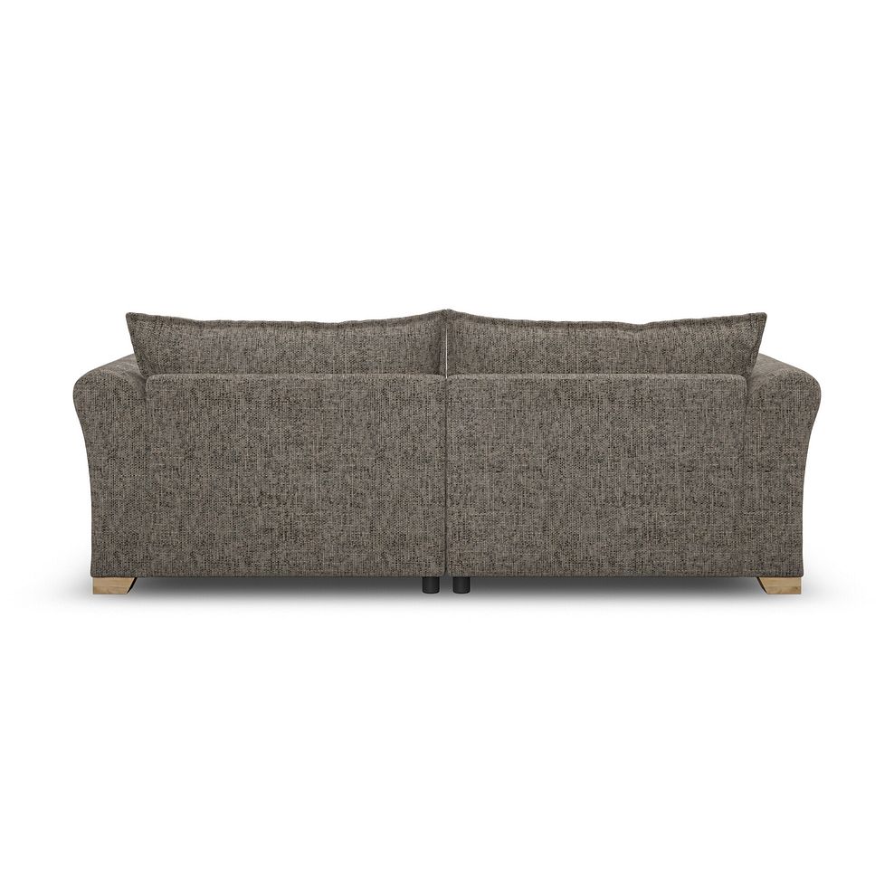 Milldale 4 Seater Sofa in  Milo Mocha Fabric with Earth Scatters 6