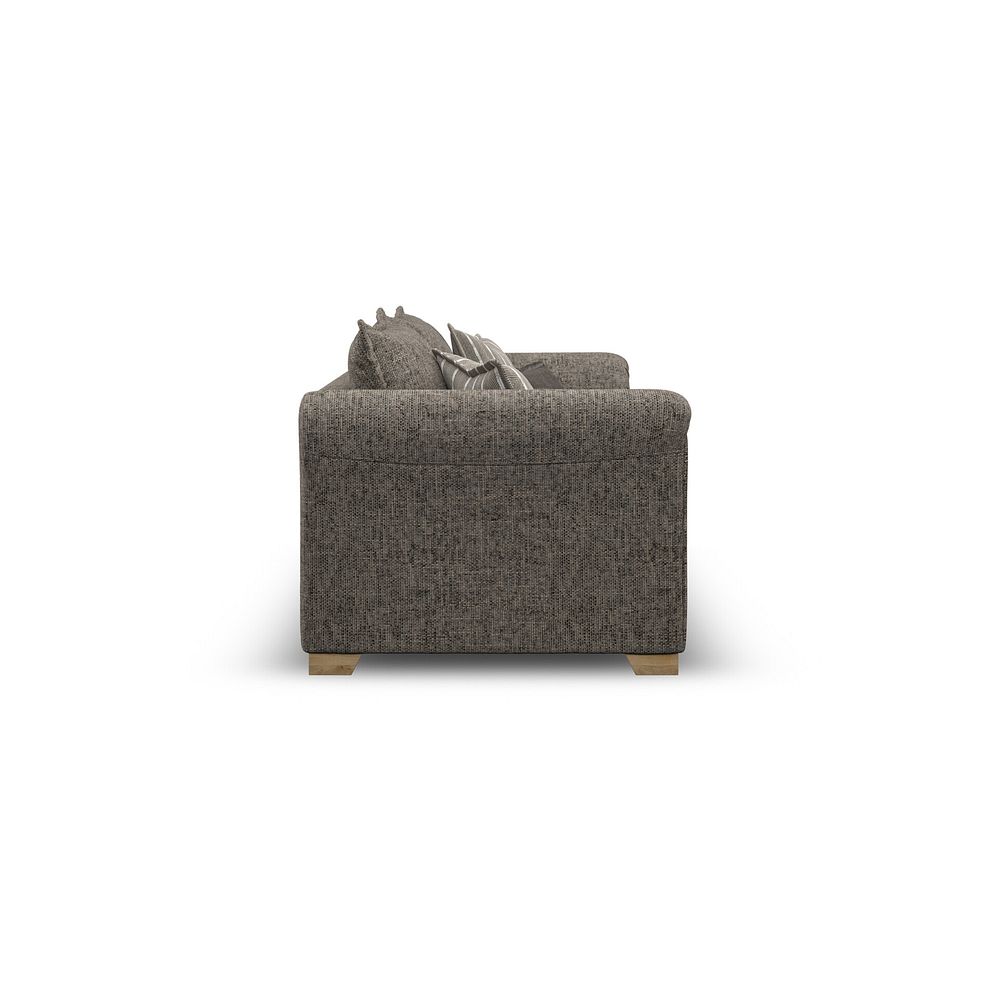 Milldale 4 Seater Sofa in  Milo Mocha Fabric with Earth Scatters 7
