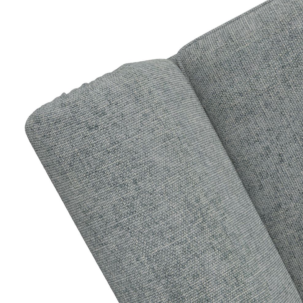 Milldale 4 Seater Sofa in Milo Pewter Fabric with Grey Scatters 6