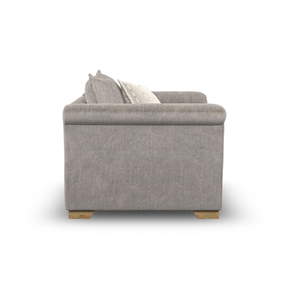 Milldale Armchair in Garda Acier Fabric with Linen Scatters 5