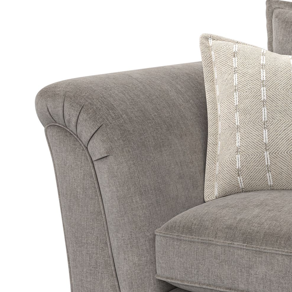 Milldale Armchair in Garda Acier Fabric with Linen Scatters 8