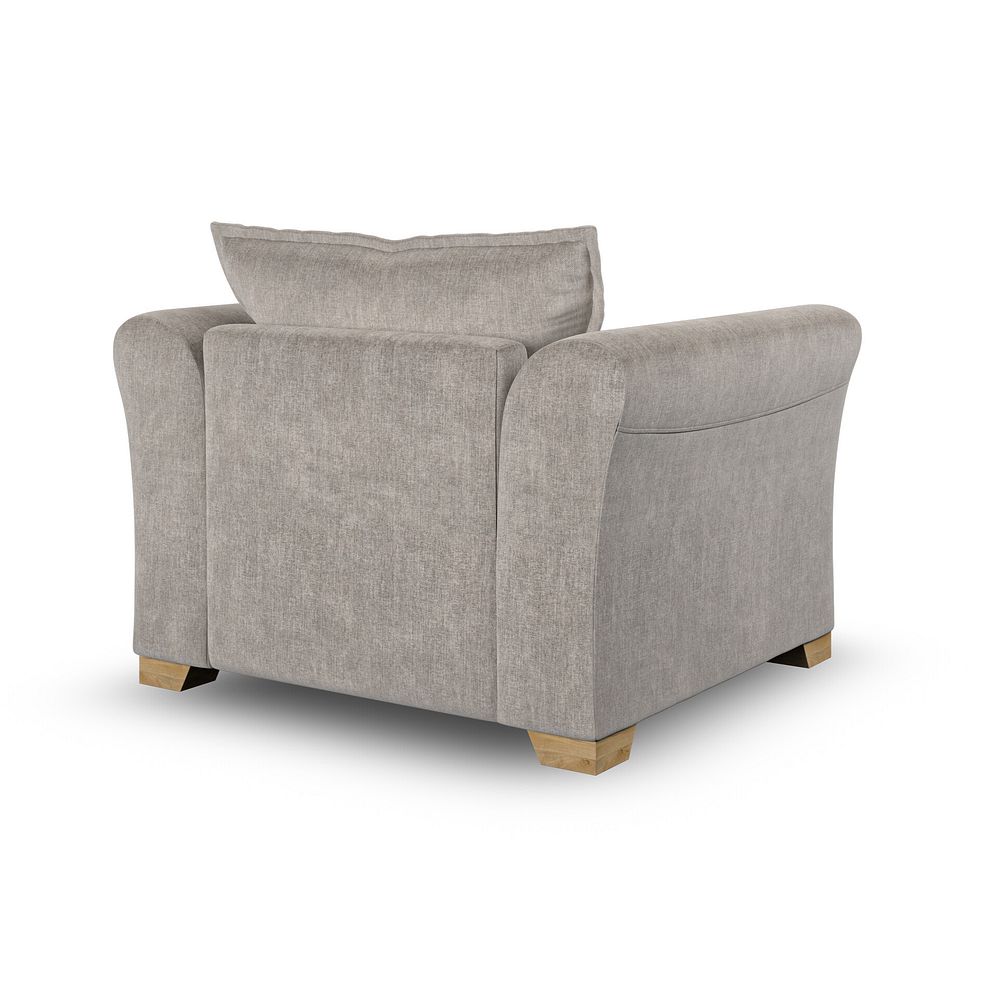 Milldale Armchair in Garda Acier Fabric with Linen Scatters 5