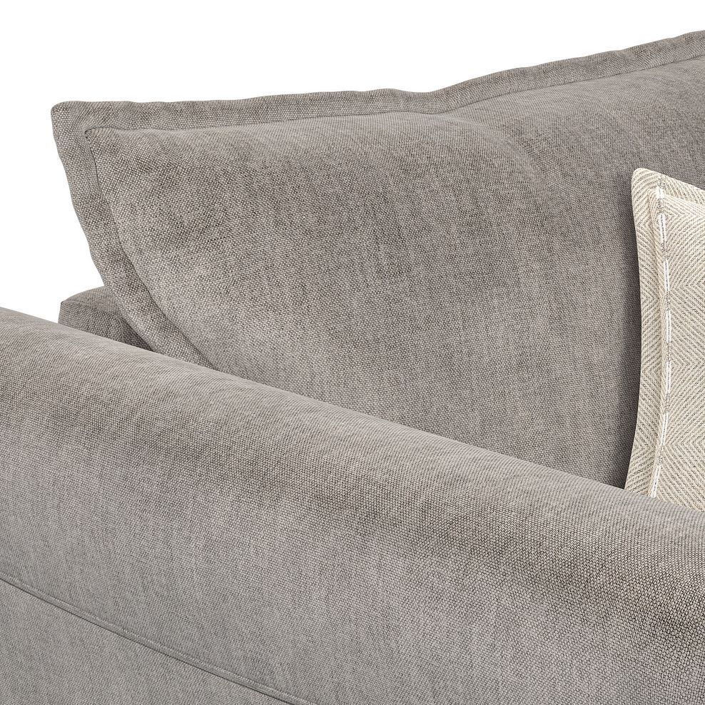 Milldale Armchair in Garda Acier Fabric with Linen Scatters 8