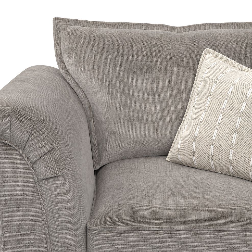 Milldale Armchair in Garda Acier Fabric with Linen Scatters 9