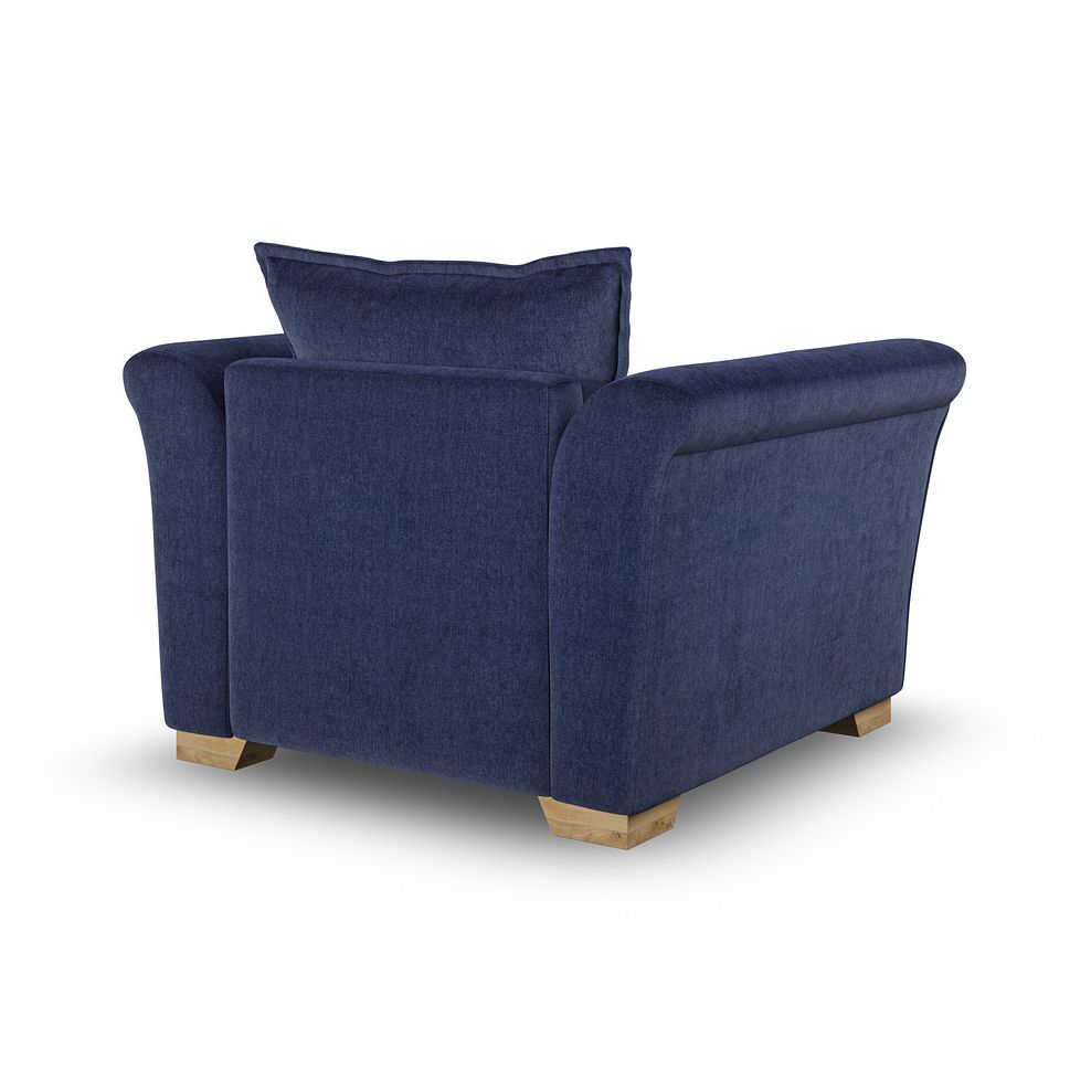 Milldale Armchair in Garda Atomic Fabric with Navy Scatters 3