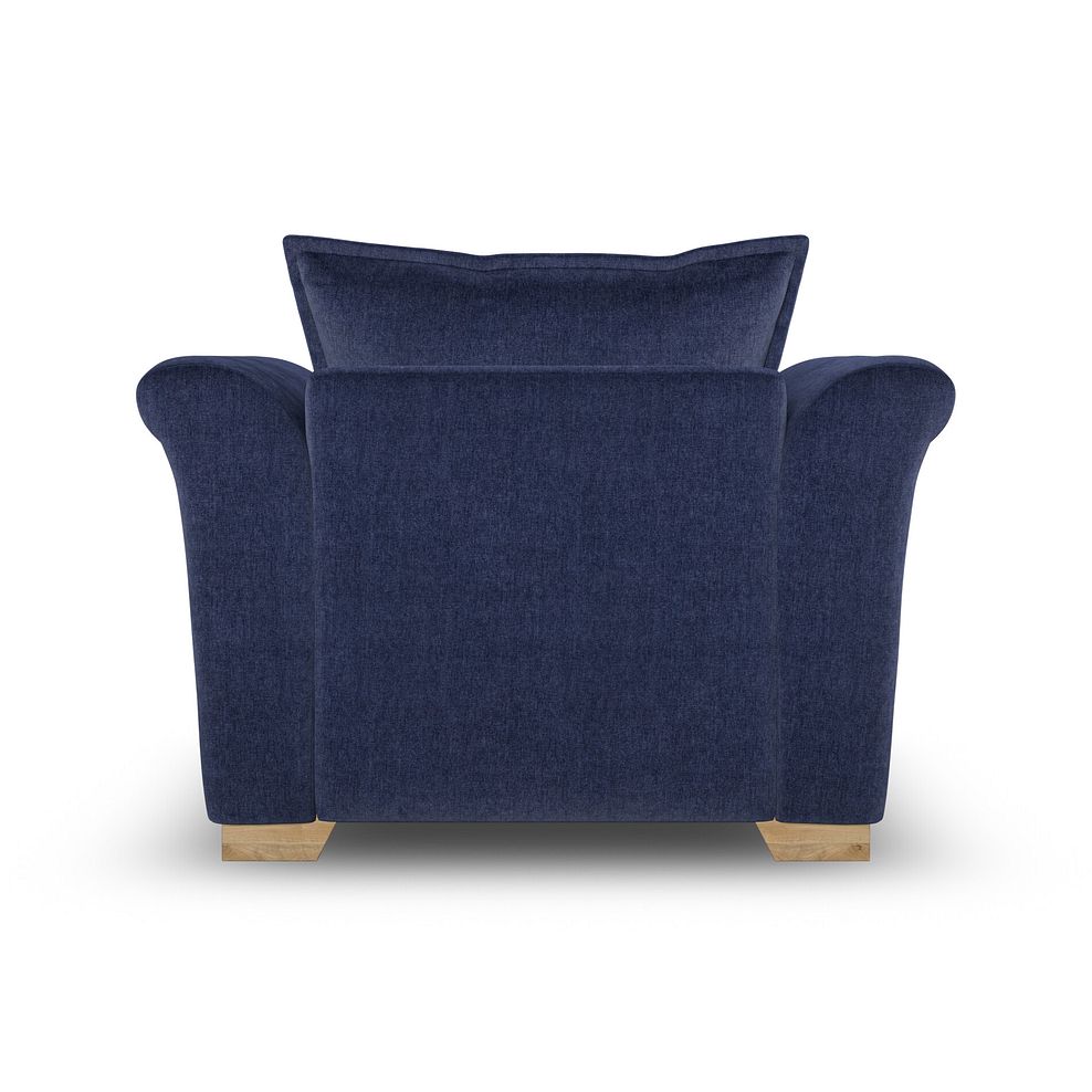 Milldale Armchair in Garda Atomic Fabric with Navy Scatters 4