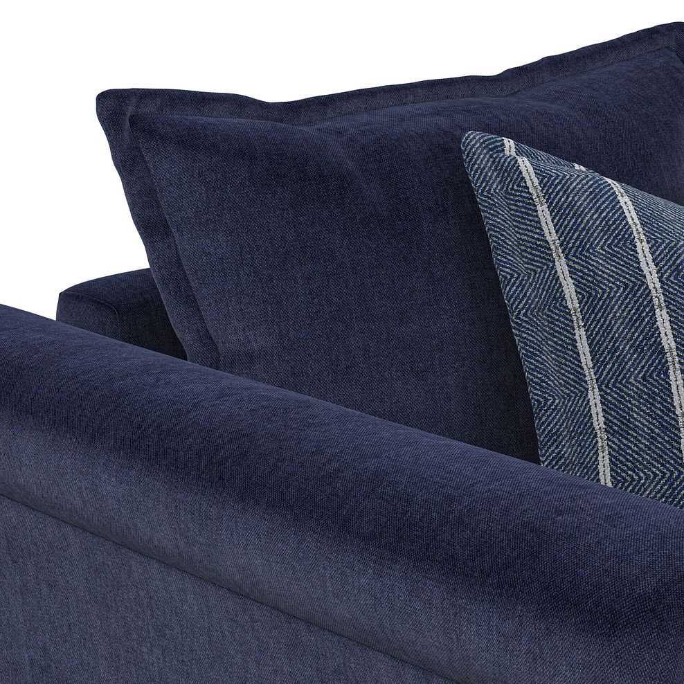 Milldale Armchair in Garda Atomic Fabric with Navy Scatters 6