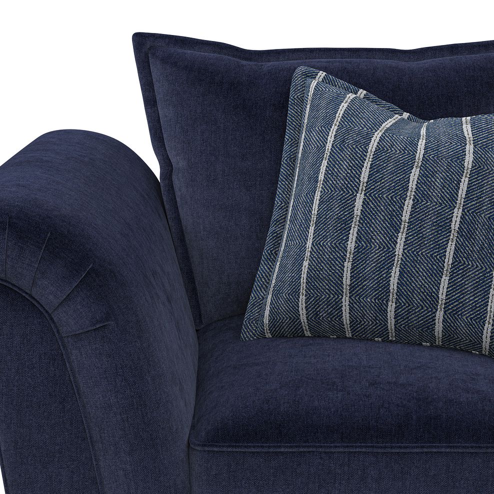 Milldale Armchair in Garda Atomic Fabric with Navy Scatters 7