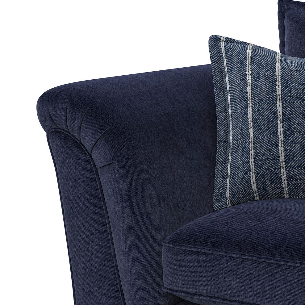 Milldale Armchair in Garda Atomic Fabric with Navy Scatters 8