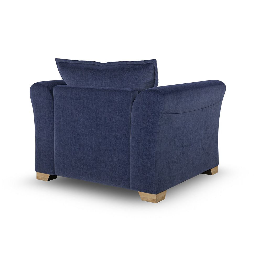 Milldale Armchair in Garda Atomic Fabric with Navy Scatters 5