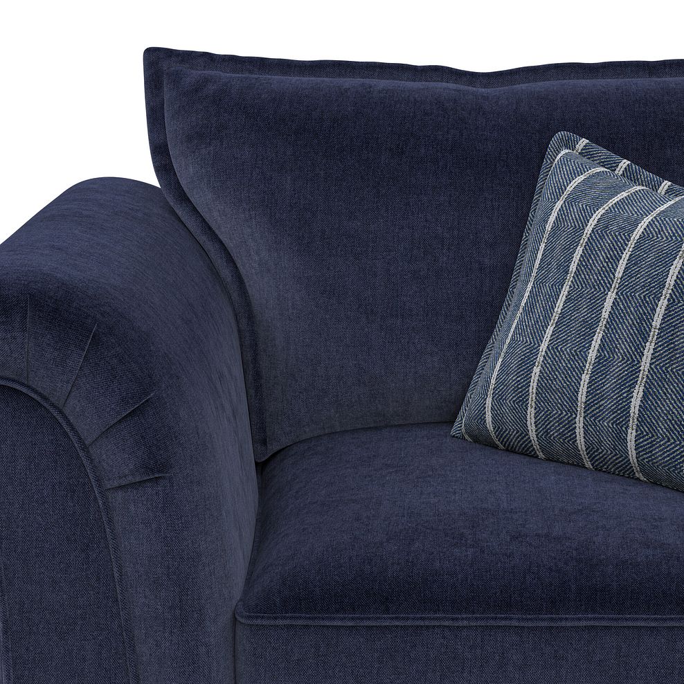 Milldale Armchair in Garda Atomic Fabric with Navy Scatters 9