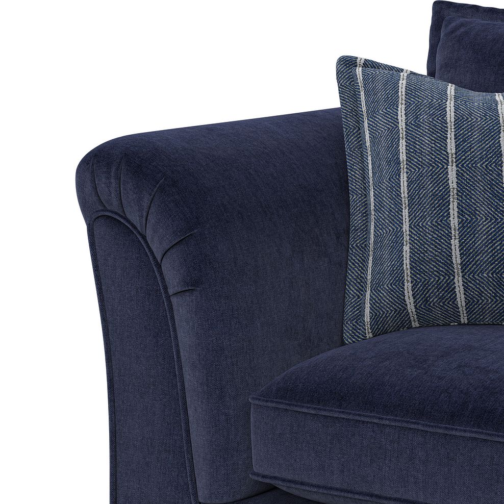 Milldale Armchair in Garda Atomic Fabric with Navy Scatters 10