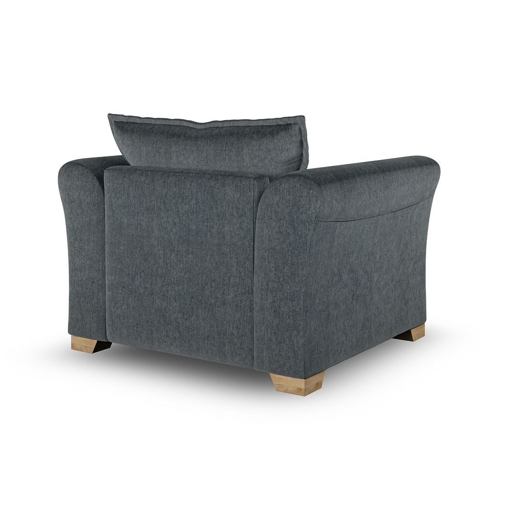 Milldale Armchair in Garda Carbon Fabric with Grey Scatters 5
