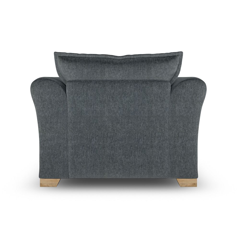 Milldale Armchair in Garda Carbon Fabric with Grey Scatters 6
