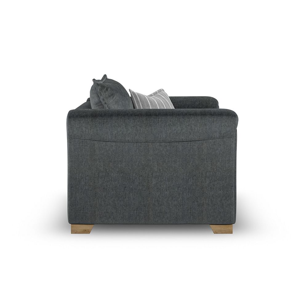 Milldale Armchair in Garda Carbon Fabric with Grey Scatters 7