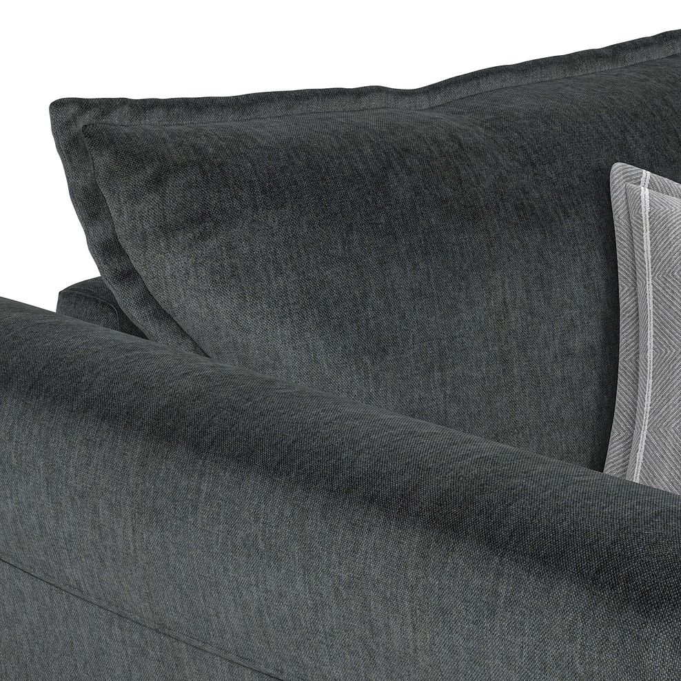 Milldale Armchair in Garda Carbon Fabric with Grey Scatters 8